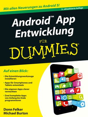 cover image of Android App Entwicklung f&uuml;r Dummies
